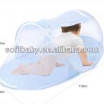 Fashional Mosquito Net Baby Bed-blue