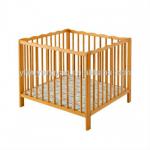 environmental wooden baby folding playpen