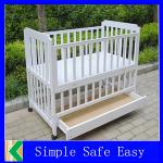 2014 hot sale wooden baby bed designs,modern Kids,baby Bed baby beds with drawers with high quality-KL-B20