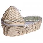 handmade Eco-friendly straw baby bed