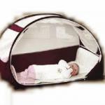 baby bed with net (+bag)