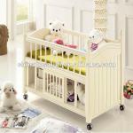 wooden infanette,wooden baby crib,beech baby cribs-0429F8006