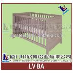 Recycling baby crib aluminium baby bed