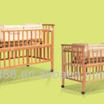 Baby crib with drawer