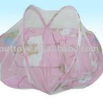 small folding baby crib with music(3 pcs)-LP031504