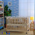 multifunction wooden baby crib approved FSC-NNL-8009