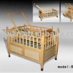 Pine wood baby bed 633B-633B