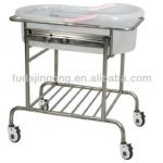 A-49 Movable stainless steel infant child hospital bed,pediatric bed,children hospital beds