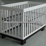 4 in 1 wooden baby cot