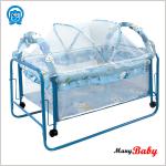 2013 new design baby bed baby wooden crib cot cradle bed with wheels