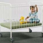 powder coating metal frame baby cots