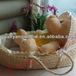 baby carry baskets /baby mose baskets with fabric