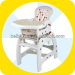 All plastic 3 in 1 baby high chair HCY03-4