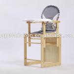 Children chair baby high chair with paint