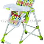 New!!! Adjustable feeding baby high chair 339/green