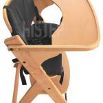 wooden baby highchair