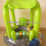pvc Inflatable baby seat with tent