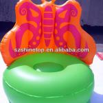 butterfly shape inflatable chair baby seat inflatable baby chair sofa-