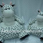 plush animal cow child sofa chair-