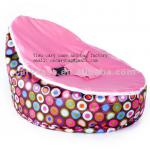 baby sleeping beanbag, baby bubbles and circle pattern beanbag, stylish baby bean bag