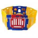 6 Sided Plastic Baby Playpen-5664-0086