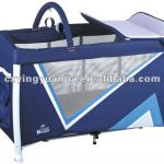 New design folding aluminum baby playpen with top quality-LG02-1