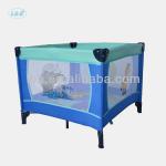 Square Baby Playpen With Cartoon Pattern