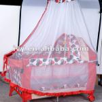 Baby Crib with Mosquito Net and Canopy-IVY03-1