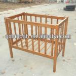 solid wood baby cradle furniture-wx-66bed
