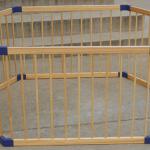 6 Sides Wooden baby playpens-TC8030