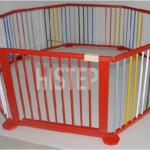 wooden baby playpen