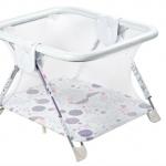 Baby Box Playpen SQUARE Gatto Lilla