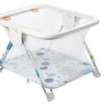 Baby Box Playpen SQUARE Gatto Blu-