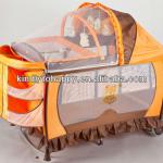 baby playpen with canopy and 3toys