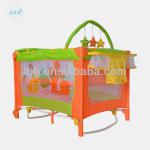 Baby Rocking Playpen with colorful design