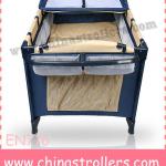 Luxury baby playpen with changing table,dog hole,wheels