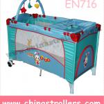 baby playpen with double layer;bassinet;changing table-BP1001