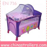 New design folding baby playpen with top quality-za121