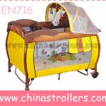 New design folding aluminum baby playpen with top quality-