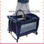 baby playpen with hanging up mosquito net