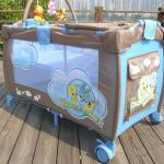 Cheap EN71 Baby Playpen Foldable portable Baby crib Travel cot-XIE-BP-790