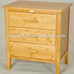solid bamboo Beside table three layers-