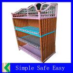 Natural eco-friendly weave shoe storage cabinet-KL-h1