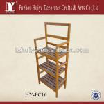 Cheap book shelf in wood and bamoo-HY-PC16-1