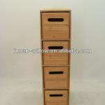 bamboo storage cabinet with bamboo drawers