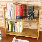 Mini bamboo book rack