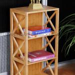 Bamboo Movable Book Shelf(Manufacturer)