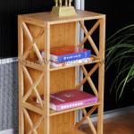 Bamboo Movable Book Shelf(Manufacturer)-HY-F136B