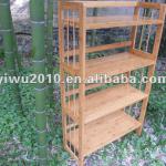 quality bamboo bookshelf four layer-