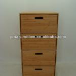 bamboo storage cabinet with bamboo drawers